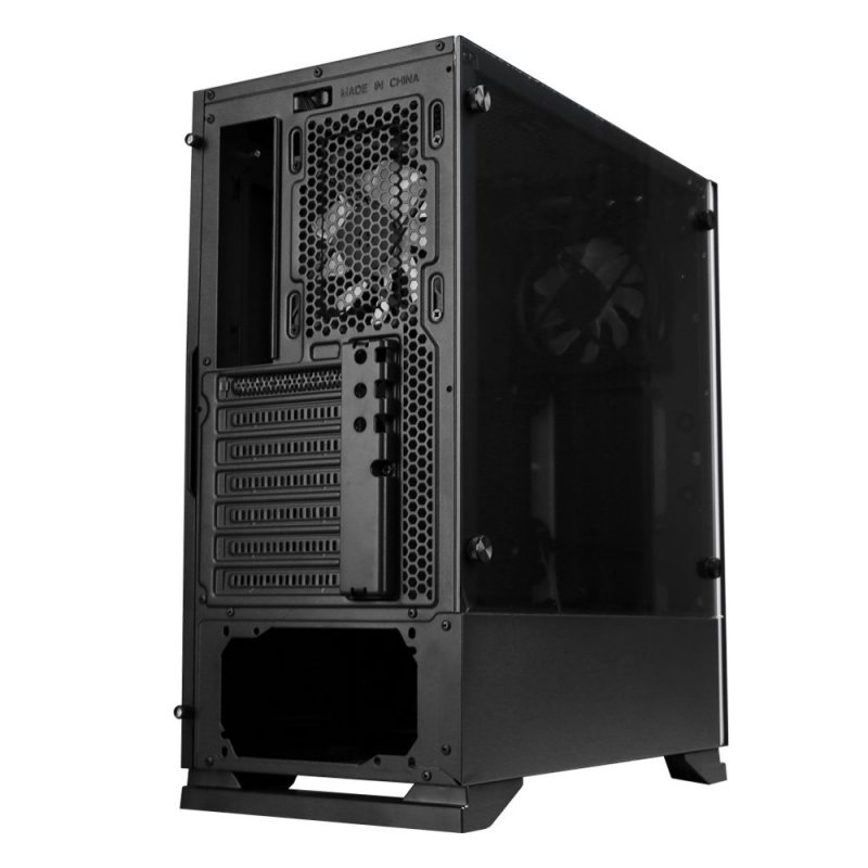 case Zalman miditower S5 Black, ATX/ mATX/ Mini-ITX, bez zdroje, 1×RGB ventilátor, USB3.0, černá - obrázek č. 3