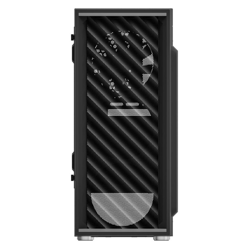 case Zalman miditower T7, mATX/ ATX, 2× ventilátory, bez zdroje, USB3.0, černá - obrázek č. 2