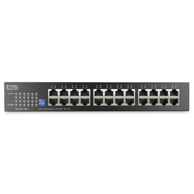 ZYXEL 24xGb unmanaged switch GS1100-24ES - obrázek č. 3