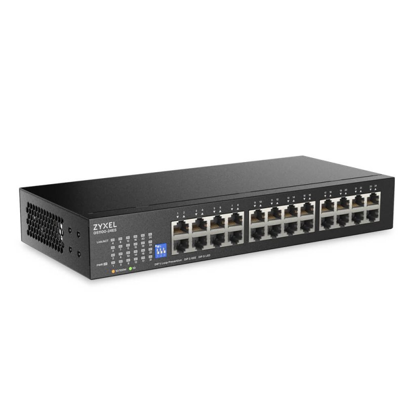 ZYXEL 24xGb unmanaged switch GS1100-24ES - obrázek č. 2