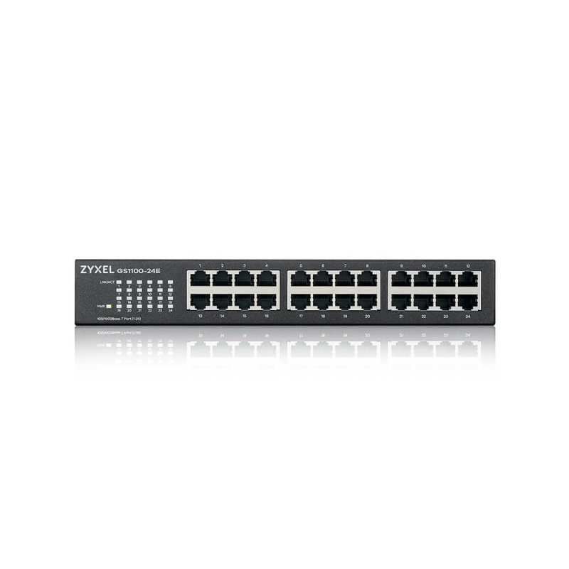 ZYXEL 24xGb fanless rack switch GS1100-24E v4 - obrázek č. 3