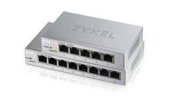 Zyxel GS1200-8 v3, 8 Port Gigabit webmanaged Desktop Switch - obrázek produktu