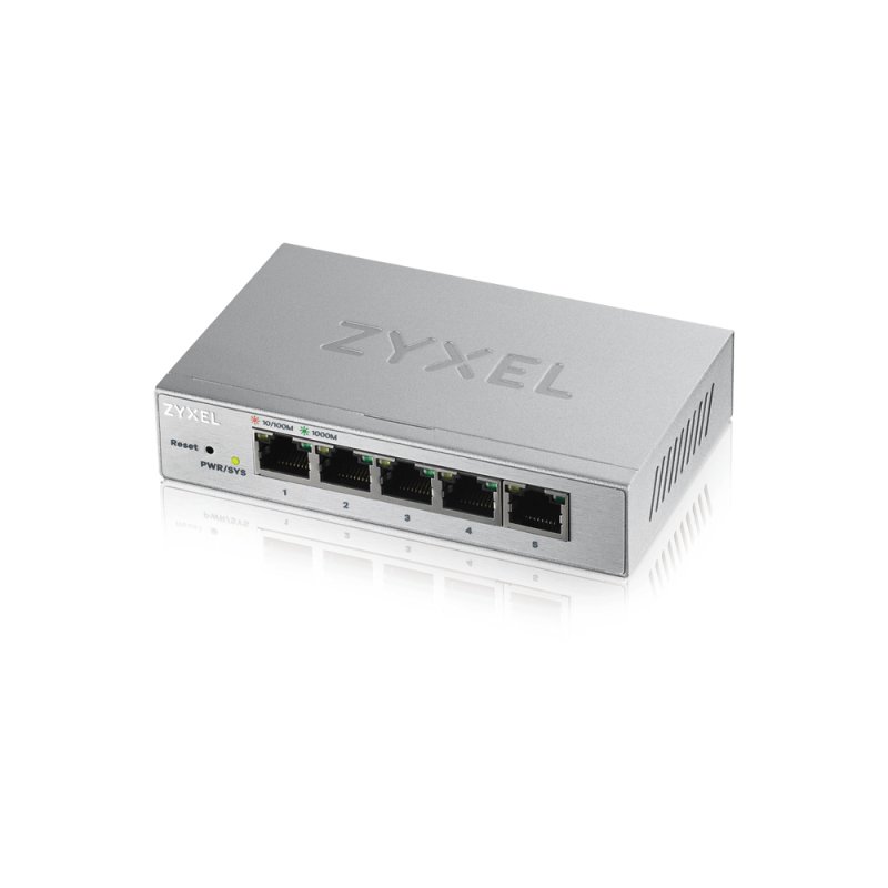 ZyXEL GS1200-5, 5 Port Gigabit  webmanaged Switch - obrázek produktu