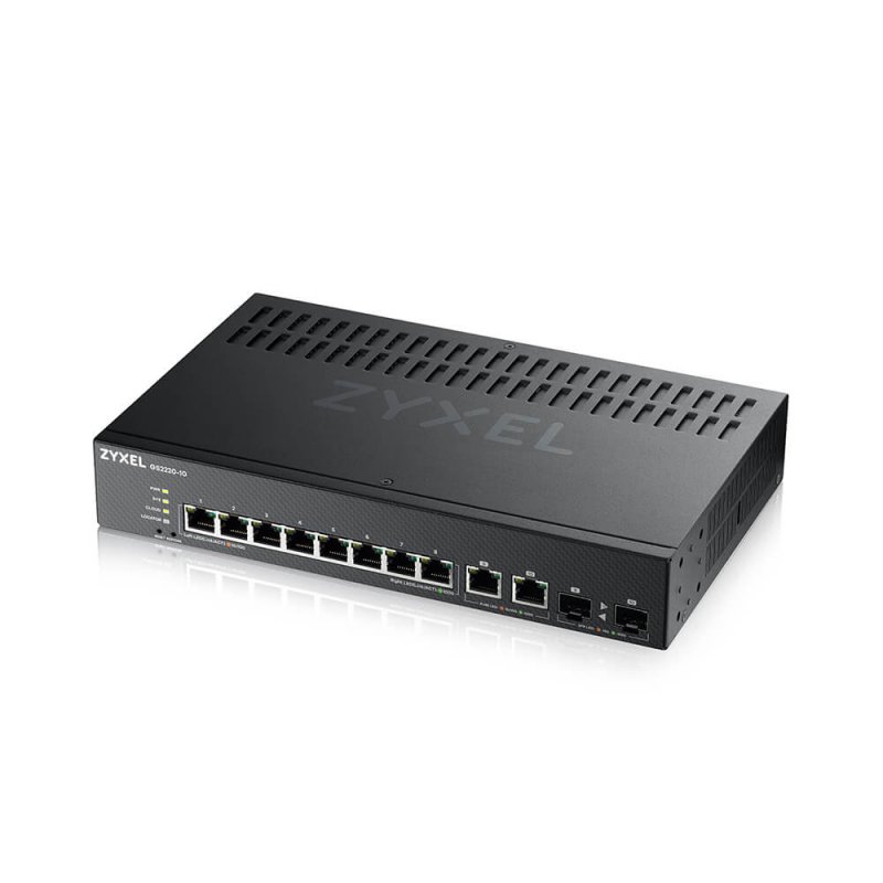 ZYXEL GS2220-10 8-port GbE L2 Switch, 1 GbE Uplink - obrázek produktu