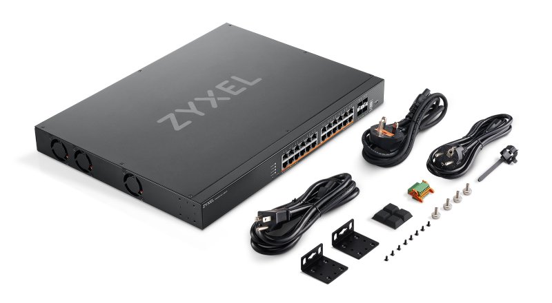 Zyxel XMG2230-28HP, L3, 24x 2.5G AC:700W PoE , DC:1440W PoE, 4 x SFP+ Uplink, 1Y NebulaFlex Pro - obrázek č. 3