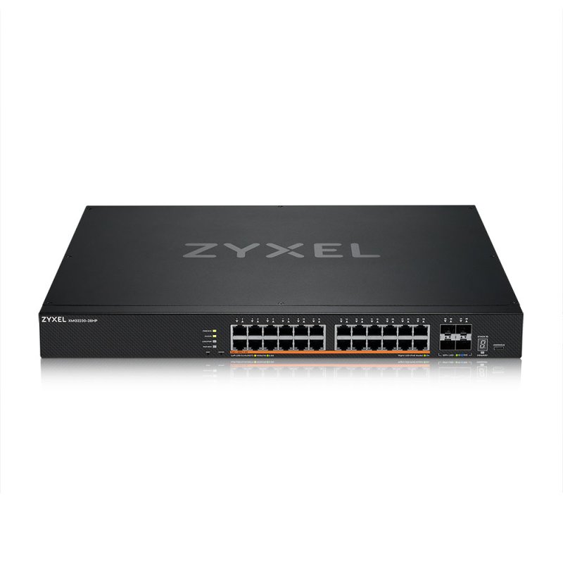 Zyxel XMG2230-28HP, L3, 24x 2.5G AC:700W PoE , DC:1440W PoE, 4 x SFP+ Uplink, 1Y NebulaFlex Pro - obrázek č. 2