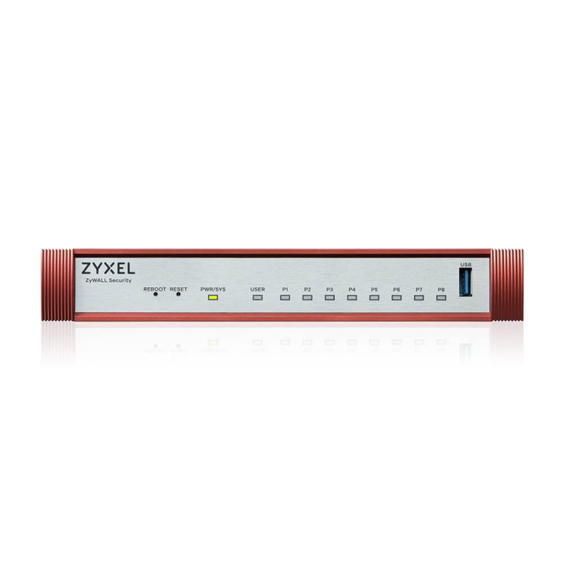 ZYXEL USG Flex100 H,8xGig.ports,1*USB,1 YR secur. - obrázek produktu