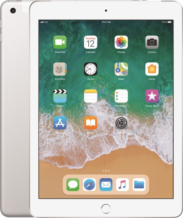iPad Wi-Fi + Cellular 128GB - Silver - obrázek produktu