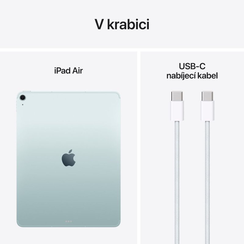 Apple iPad Air 13" / (M3) Wi-Fi + Cellular / 12,9" / 2732x2048 / 8GB / 256GB / iPadOS18 / Blue - obrázek č. 2