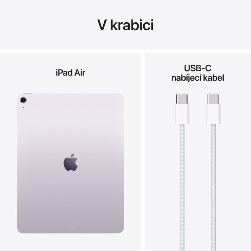 Apple iPad Air 13" / (M3) Wi-Fi / 12,9" / 2732x2048 / 8GB / 128GB / iPadOS18 / Purple - obrázek č. 2