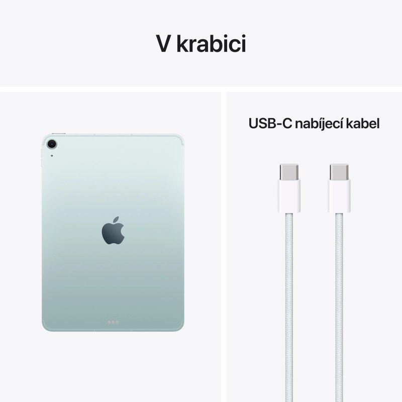 Apple iPad Air 11" / (M4) Wi-Fi + Cellular / 11" / 2360x1640 / 12GB / 256GB / iPadOS26 / Blue - obrázek č. 10