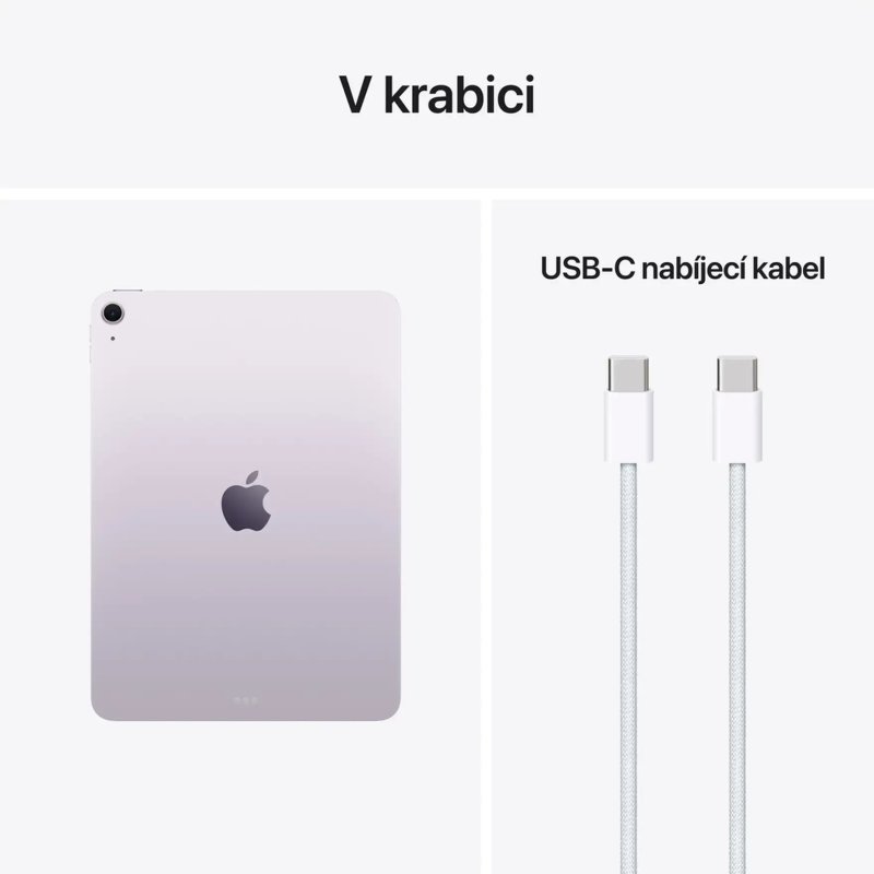 Apple iPad Air 11" / (M4) Wi-Fi / 11" / 2360x1640 / 12GB / 128GB / iPadOS26 / Purple - obrázek č. 10