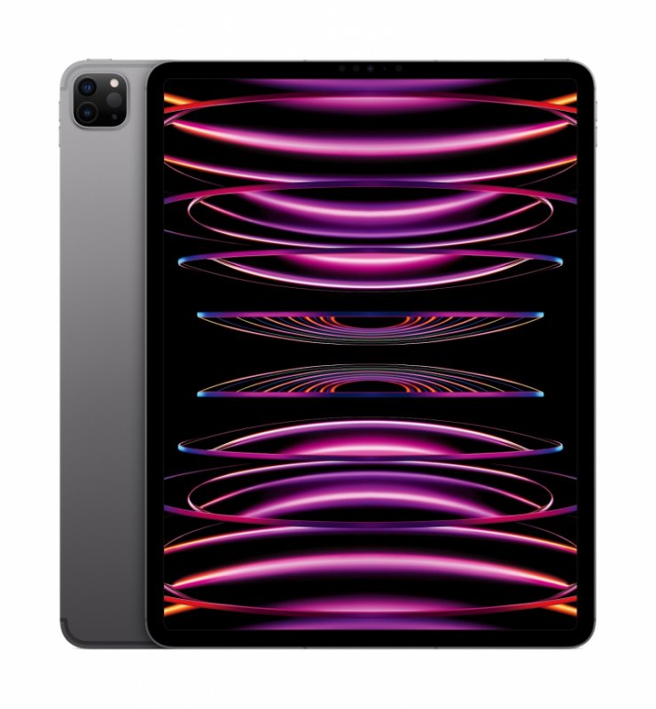 Apple iPad Pro 12.9"/ WiFi + Cell/ 12,9"/ 2732x2048/ 16GB/ 1TB/ iPadOS16/ Space Gray - obrázek produktu