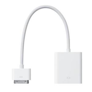 Apple Dock Connector to VGA Adapter (MC552ZM/B) - obrázek produktu