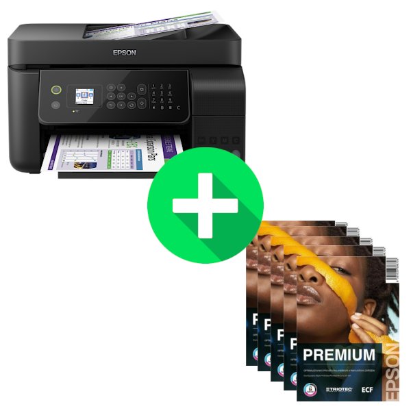 Epson L5190, A4, Wi-Fi All-in-One Ink Printer, 33p - obrázek produktu