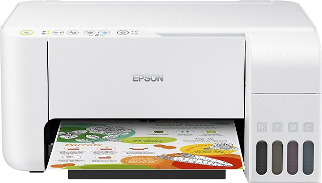 Epson L3156, A4, Wi-Fi , 33ppm, color, bílá - obrázek č. 2