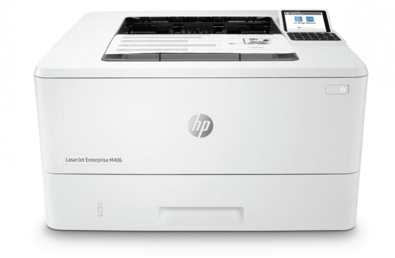 HP LaserJet Ent/ M406dn/ Tisk/ Laser/ A4/ LAN/ USB - obrázek produktu