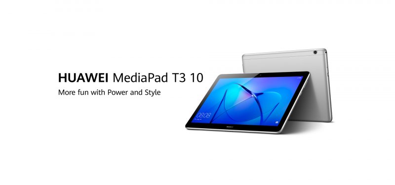 HUAWEI MediaPad T3 10.0 32GB WiFi Space Gray - obrázek č. 1