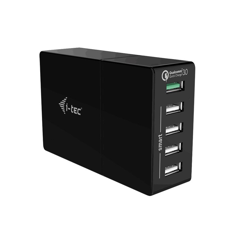 i-tec USB Quick Charge Smart Charger 5 Port 52W - obrázek produktu