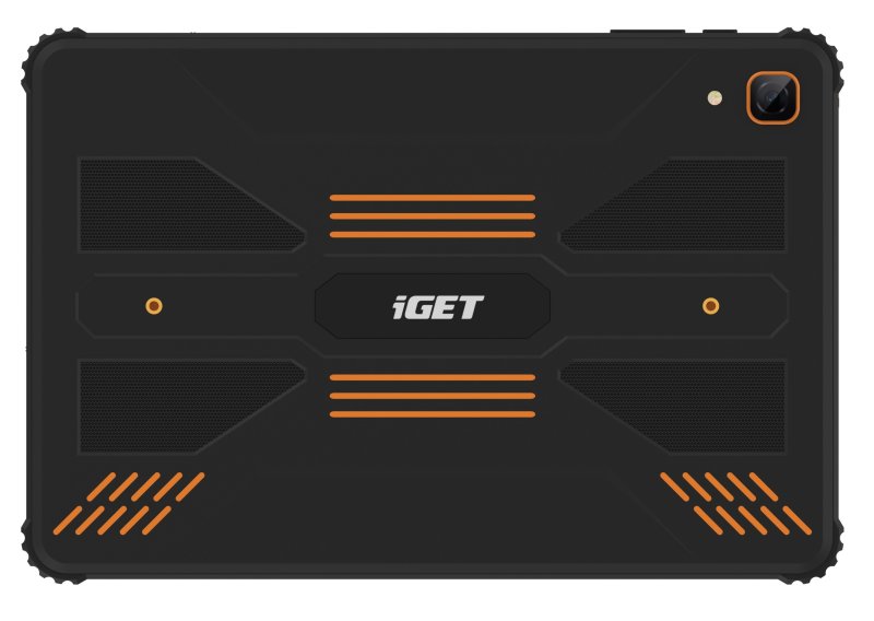 iGET SMART RT2 Black-orange, odolný 4G LTE tablet - obrázek č. 2
