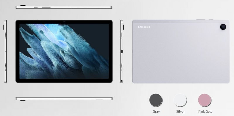 Samsung Galaxy Tab A8/ SM-X200N/ 10,5"/ 1920x1200/ 3GB/ 32GB/ An11/ Silver - obrázek č. 5