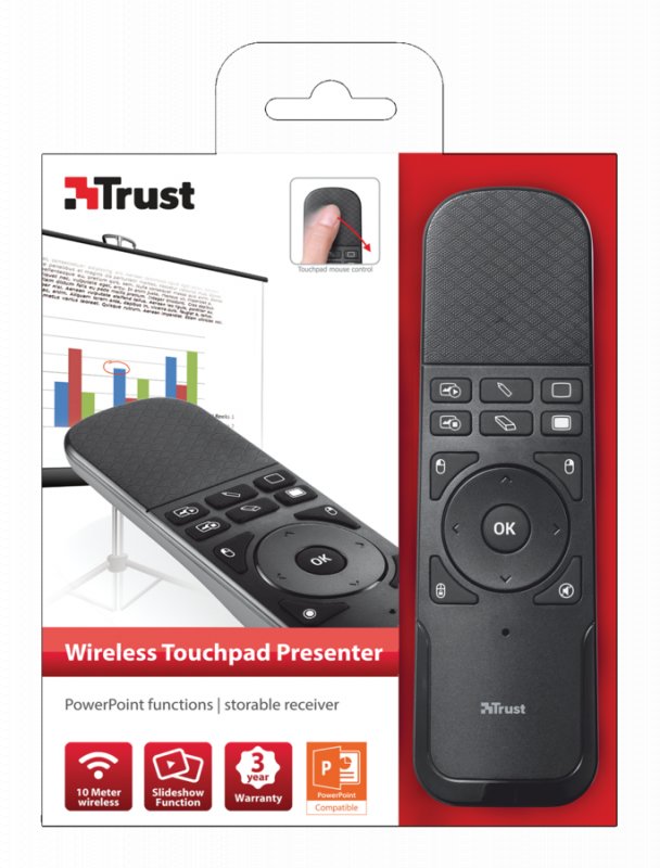 prez. zař. TRUST Wireless Touchpad Presenter - obrázek č. 6