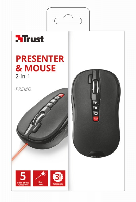 prez. zař. TRUST Premo Wireless Laser+ mouse - obrázek č. 4