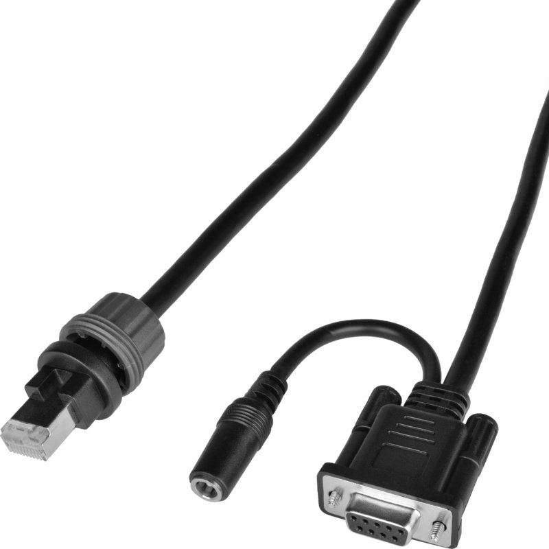 Kabel RS-232 pro čtečky Virtuos HT-857, tmavý - obrázek produktu