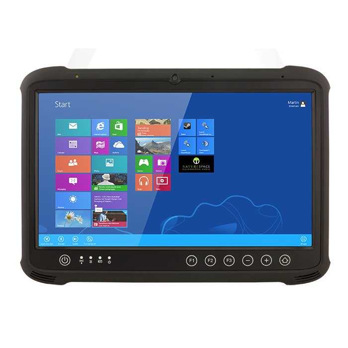 Winmate M133W - 13.3" FullHD odolný tablet, Core i5-5250U, 4GB/ 128GB, IP65, Windows 10 IoT - obrázek č. 1