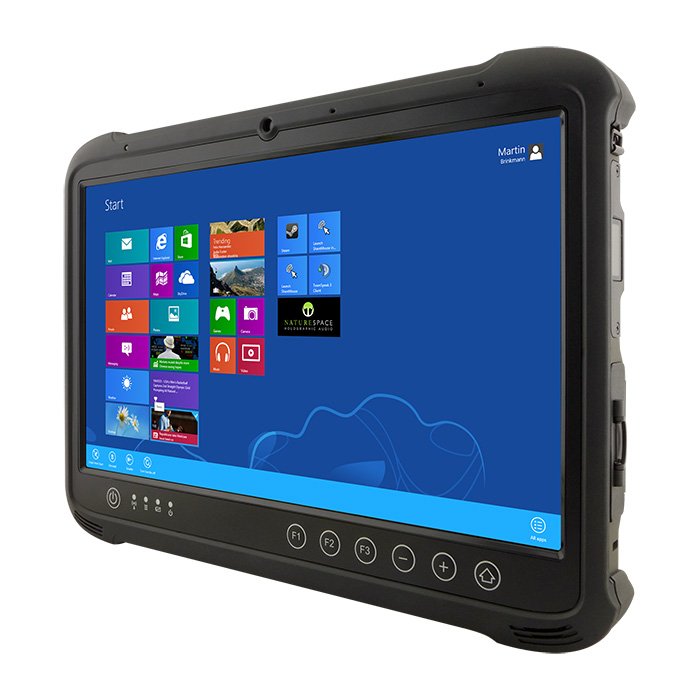 Winmate M133W - 13.3" FullHD odolný tablet, Core i5-5250U, 4GB/ 128GB, IP65, Windows 10 IoT - obrázek produktu