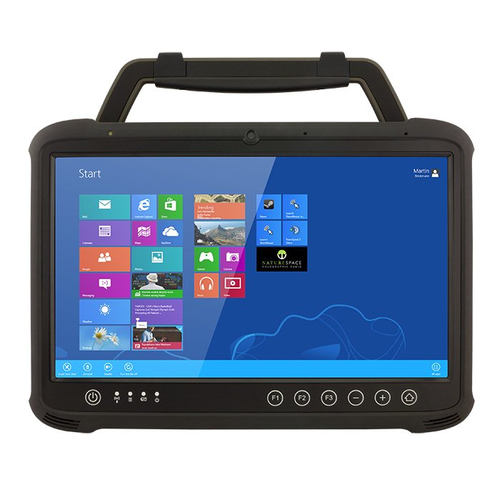 Winmate M133W - 13.3" FullHD odolný tablet, Core i5-5250U, 4GB/ 128GB, IP65, Windows 10 IoT - obrázek č. 4