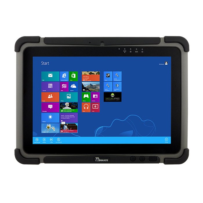 Winmate M101B-HF - 10.1" odolný tablet, Celeron N2930, 4GB/ 64GB, IP65, HF RFID, Windows 10 IoT - obrázek č. 2