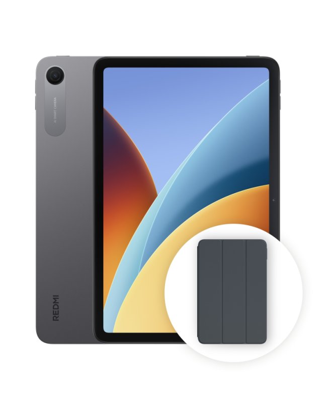 Redmi Pad 2 9.7 / with cover / 78859 / 9,65" / 2048x1280 / 4GB / 64GB / Xiaomi HyperOS 3 / Graphite Gray - obrázek produktu