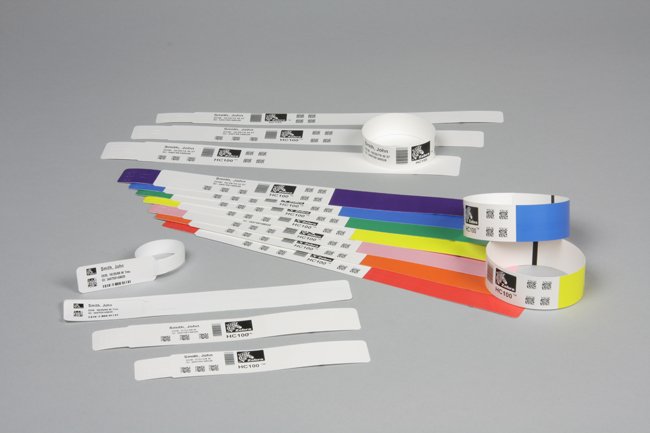 Wristband - HC100 Cartridge, Polypropylen, DT, 25,4x177,8mm, 300/ roll - obrázek produktu