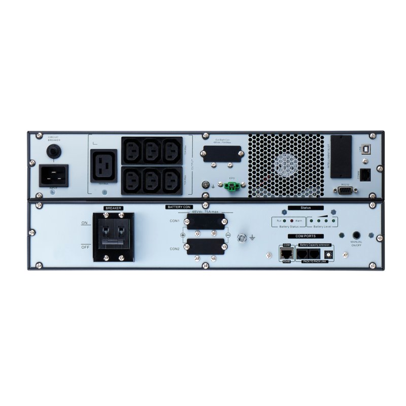 APC Easy UPS On-Line Li-Ion SRVL RT Ext. Runtime 3000VA 230V, with Rail Kit - obrázek č. 2