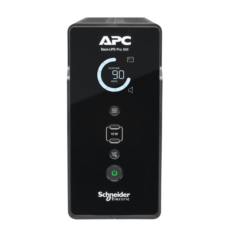 APC Back-UPS Pro 650VA, 6xIEC 13, USB-C - obrázek č. 2