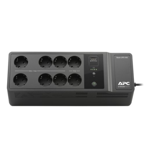 APC Back-UPS 650VA (Cyberfort III.), 230V, 1 USB charging port, BE650G2-GR - obrázek č. 2