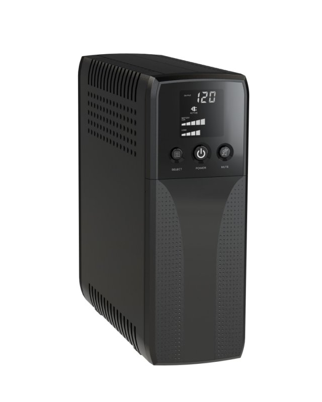 FSP UPS ST 850, 850 VA  /  510 W, LCD, line interactive - obrázek č. 2