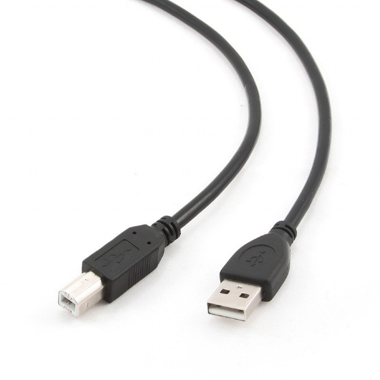 GEMBIRD USB 2.0 A-plug B-plug 1M cable black - obrázek produktu
