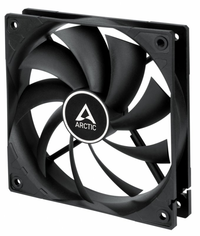 ARCTIC F12 TC (Black) - 120mm case fan with temperature control - obrázek produktu