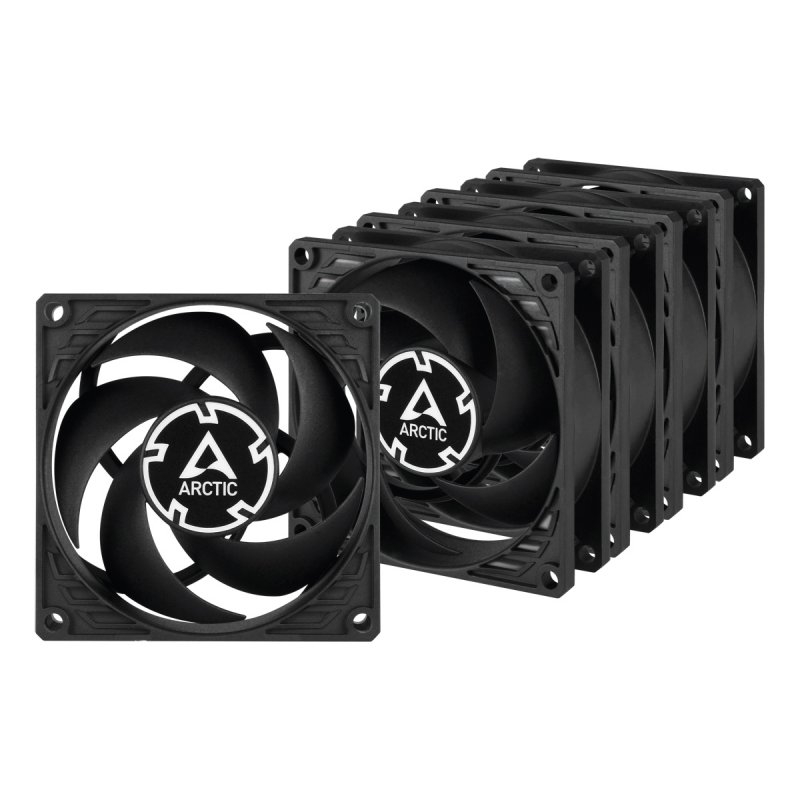 ARCTIC P8 Case Fan - 80mm case fan low noise - Value Pack of 5pcs - obrázek produktu
