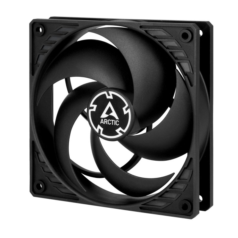 ARCTIC P12 TC (black/ black) - 120mm case fan with temperature control - obrázek produktu