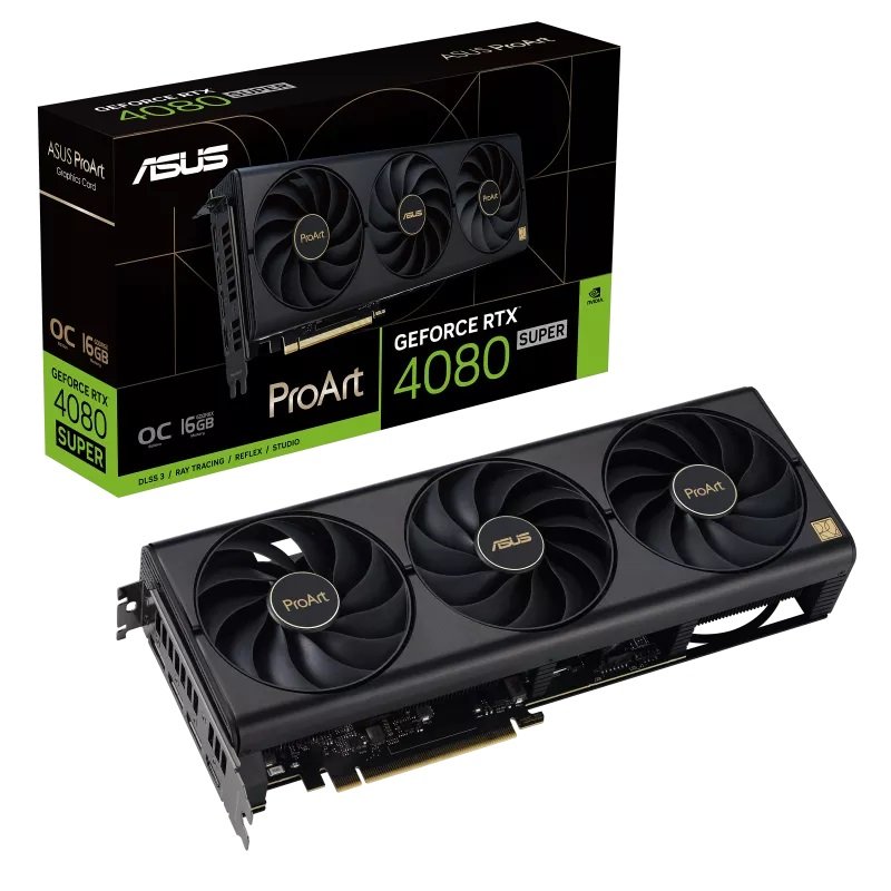 ASUS ProArt GeForce RTX 4080 SUPER/ OC/ 16GB/ GDDR6x - obrázek č. 8