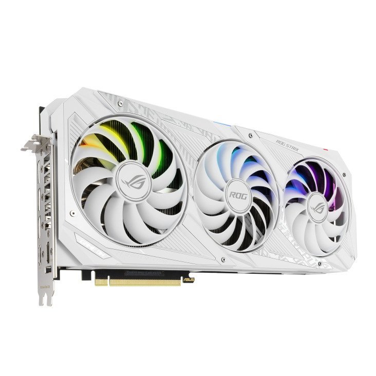 ASUS ROG Strix GeForce RTX™ 3090 White OC Edition 24GB GDDR6X - obrázek č. 3