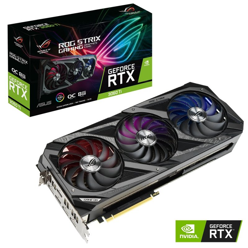 ASUS ROG Strix GeForce RTX™ 3060TI OC edition 8GB GDDR6 - obrázek č. 4