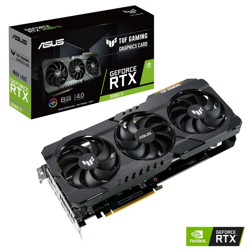 ASUS TUF GAMING GeForce RTX™ 3060TI OC Edition 8GB GDDR6 - obrázek č. 4