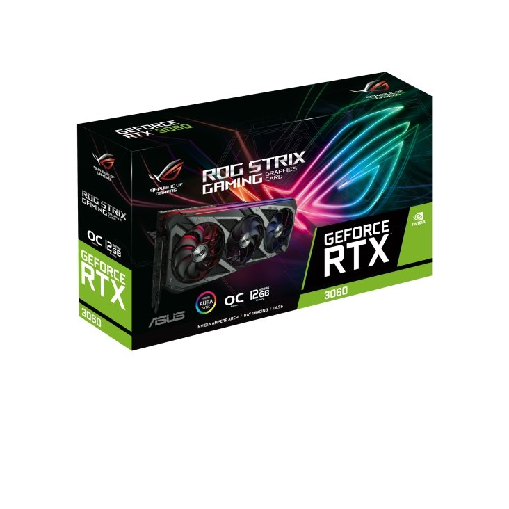 ASUS ROG STRIX  RTX 3060/ Gaming/ OC/ 12GB/ GDDR6/ LHR - obrázek č. 5