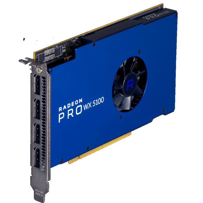 AMD Radeon Pro WX 5100 - 8GB GDDR5, 4xDP - obrázek č. 1