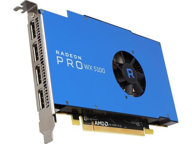 AMD Radeon Pro WX 5100 - 8GB GDDR5, 4xDP - obrázek č. 2
