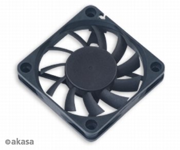 přídavný ventilátor Akasa 60x60x10 black OEM - obrázek produktu